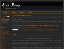 Tablet Screenshot of dark-refuge.com